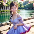 🎉会員数10万人　AI美女「お嬢様たちの休日」 2枚目
