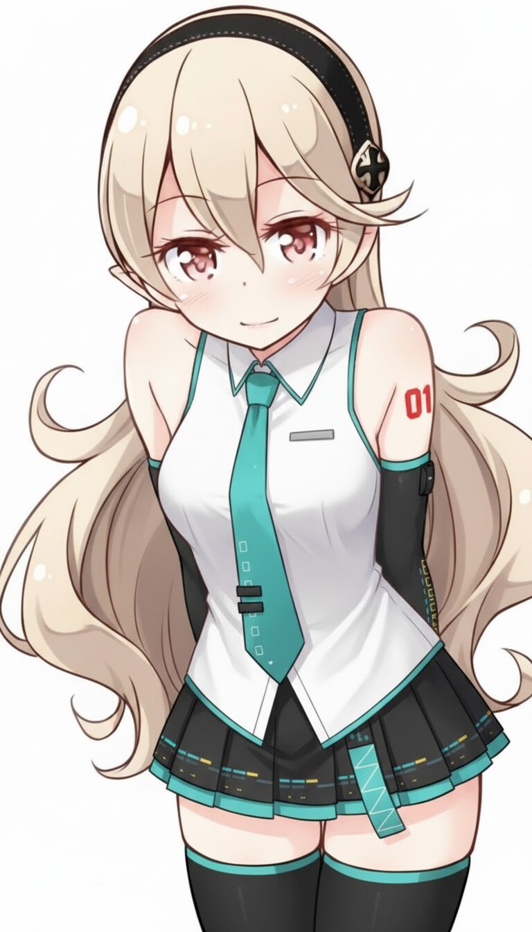 カムイ 初音ミク衣装 | の人気AIイラスト・グラビア