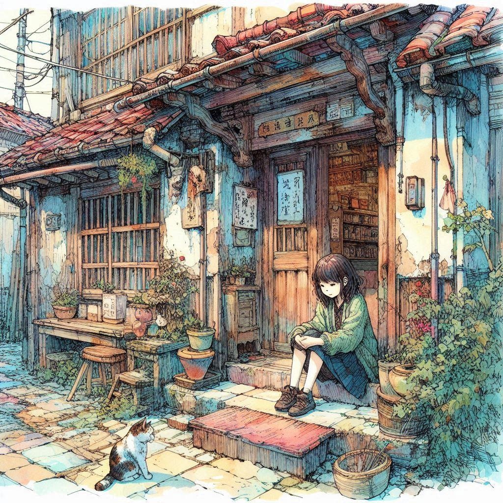 ボロ家と少女12