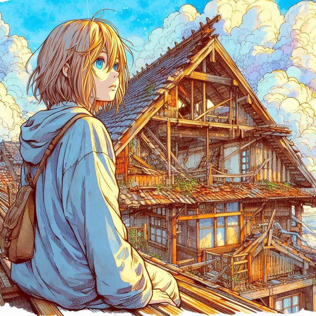 ボロ家と少女12