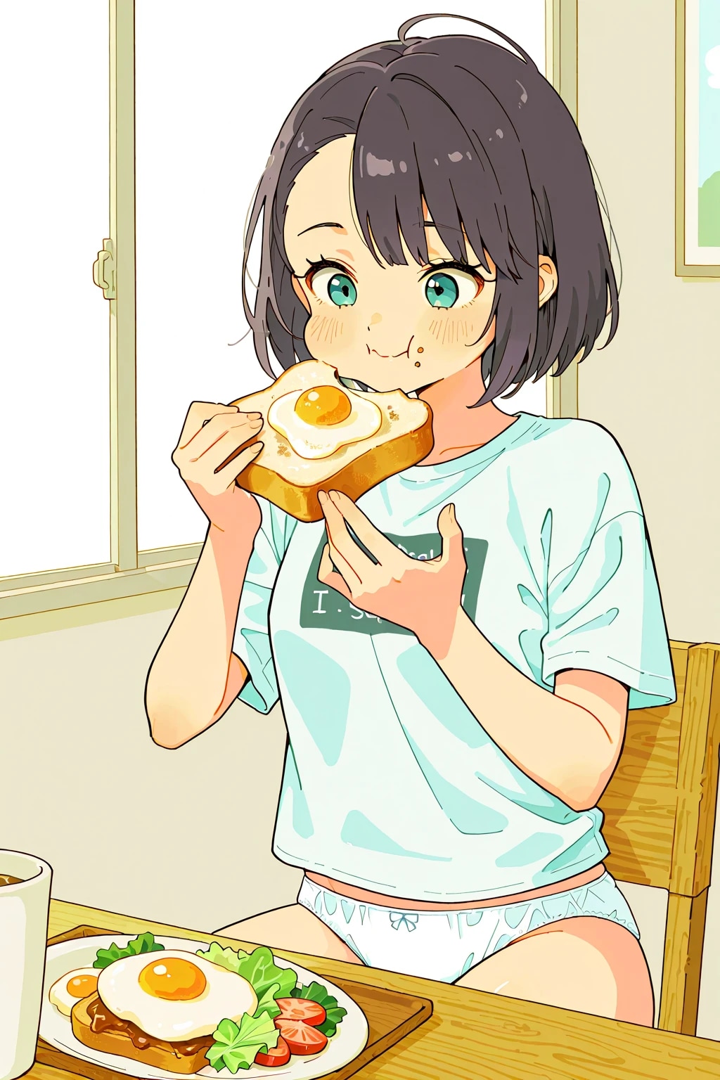 朝食
