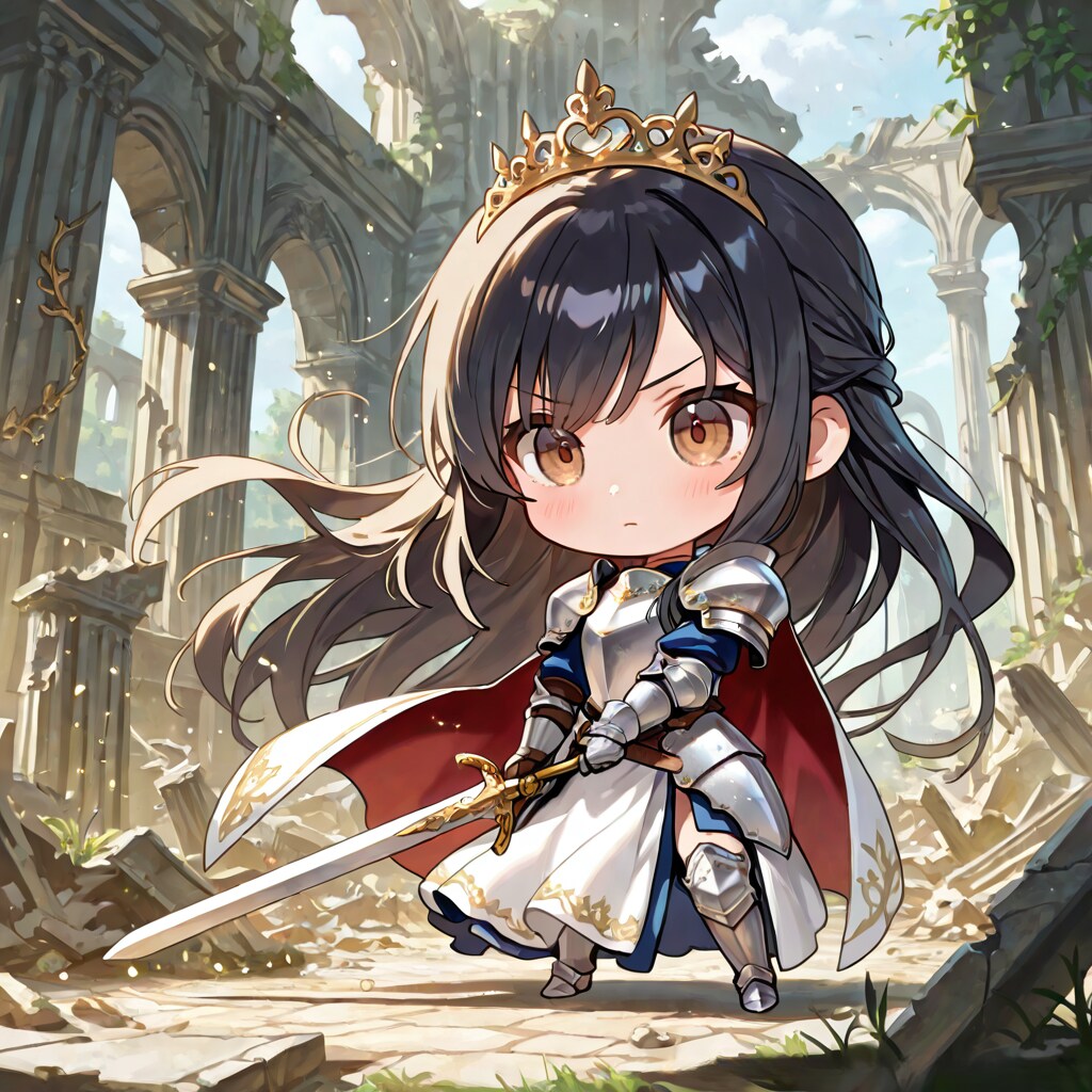 ちび姫騎士ですわ♡