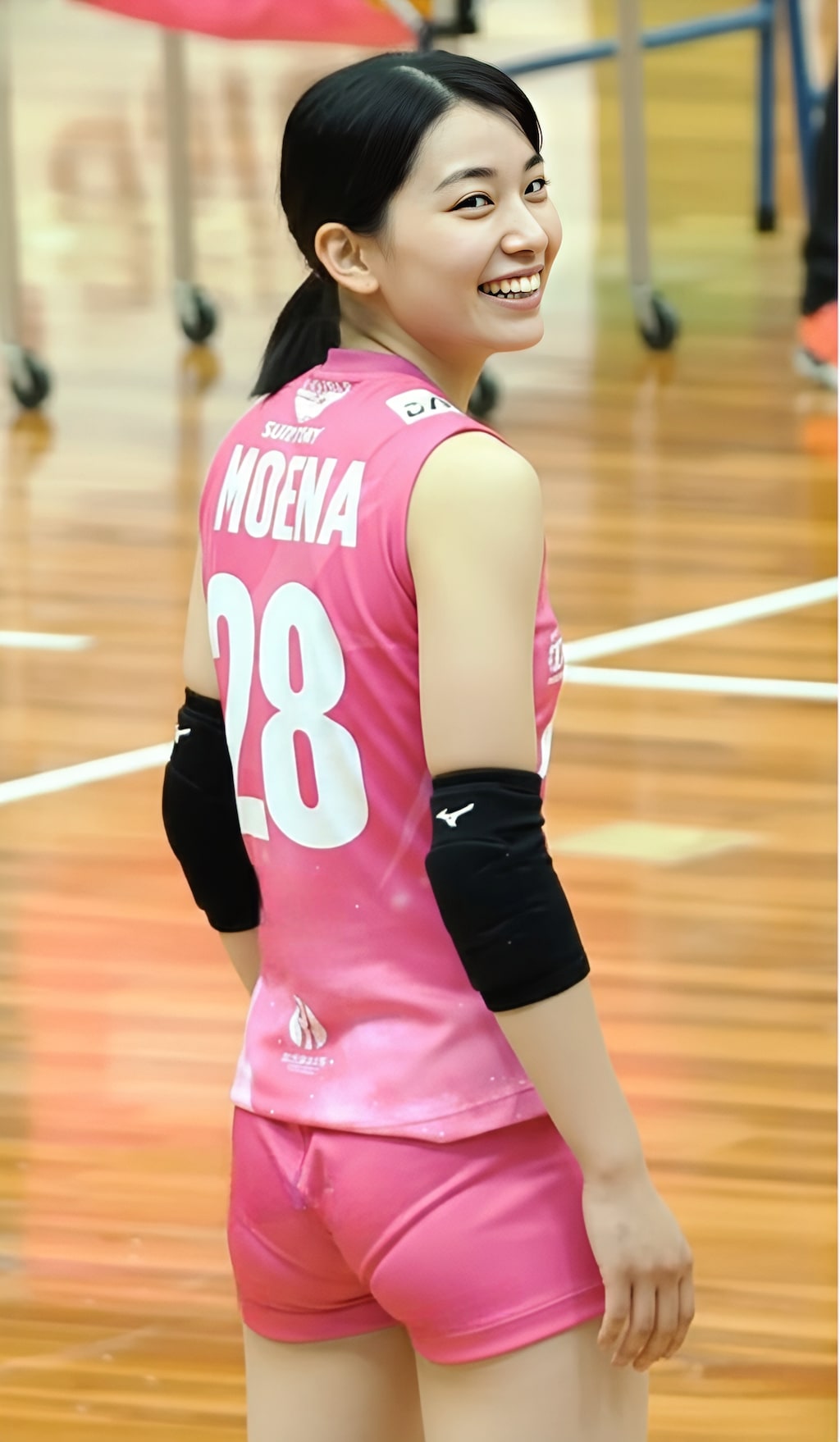 美人バレーボール選手