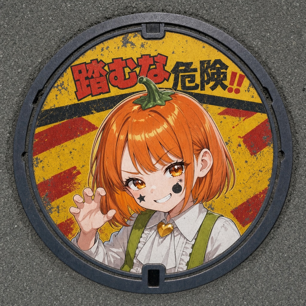 不吉なマンホール