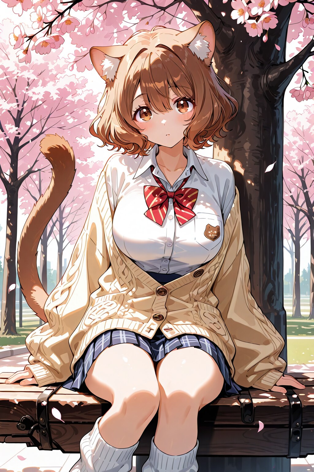 ミミちゃんシルちゃん女子高生《失敗作もあるよ。おいでよ どうぶつの娘》