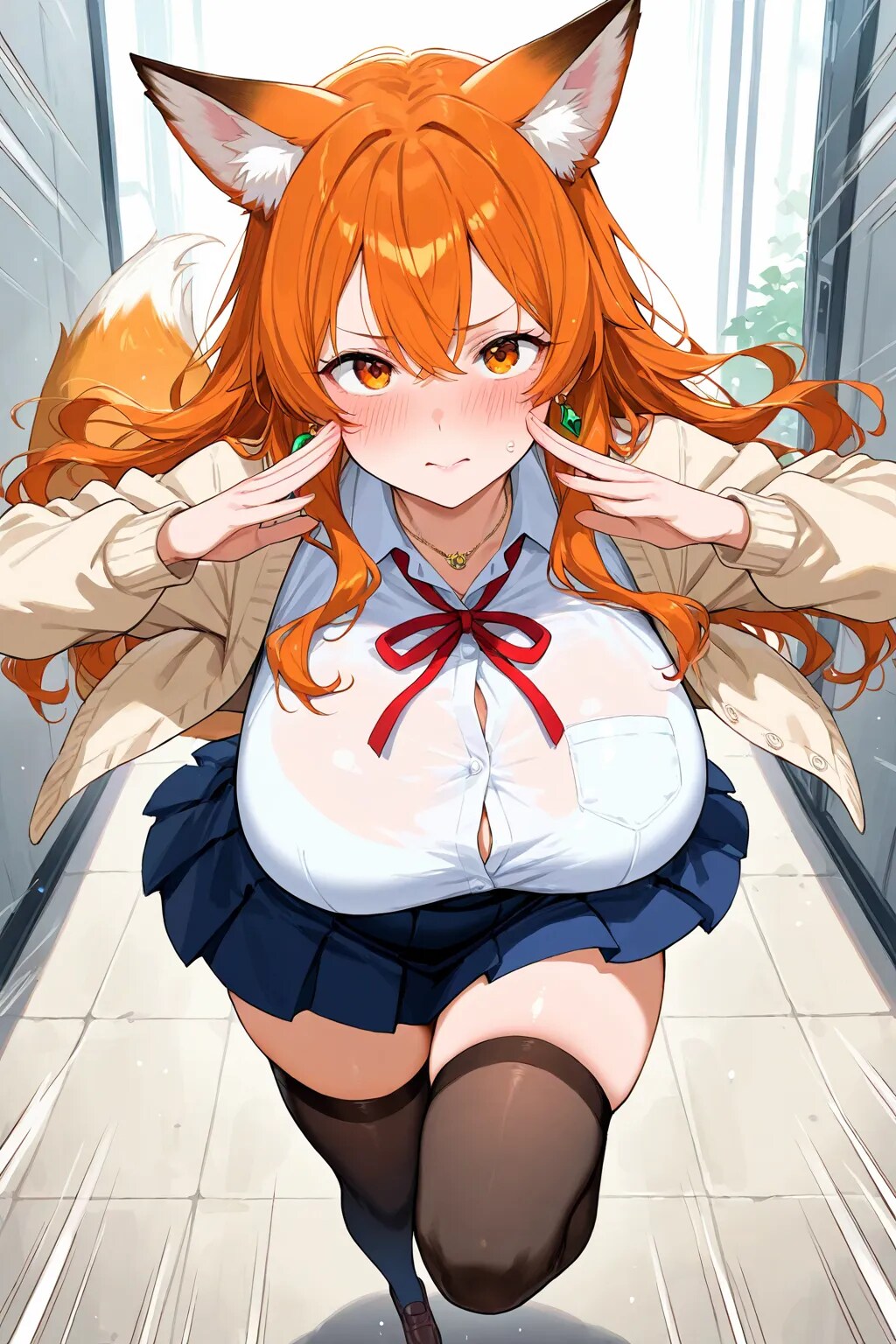 走るムチギツネ