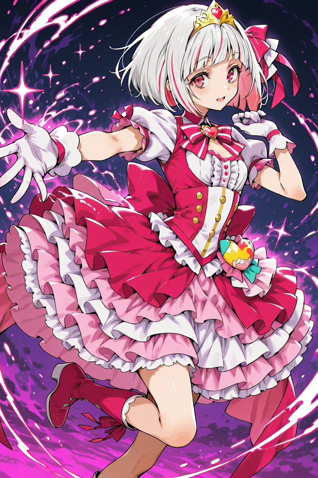 アイドルっぽい魔法少女 | の人気AIイラスト・グラビア