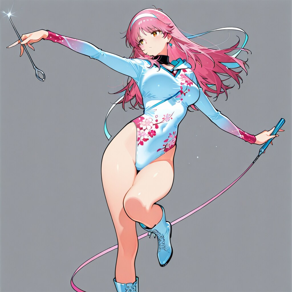 ピンク髪