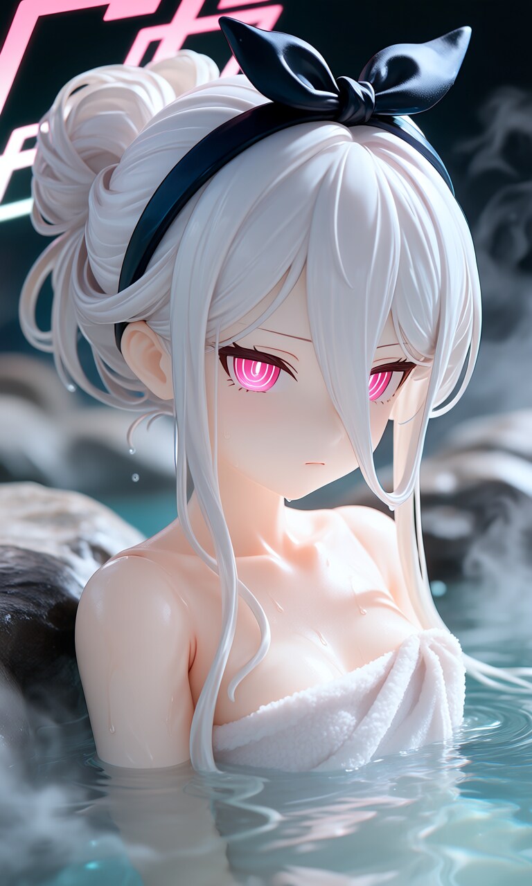 ブルーアーカイブ　天童ケイ　温泉♨️　アクリルドールフィギュア