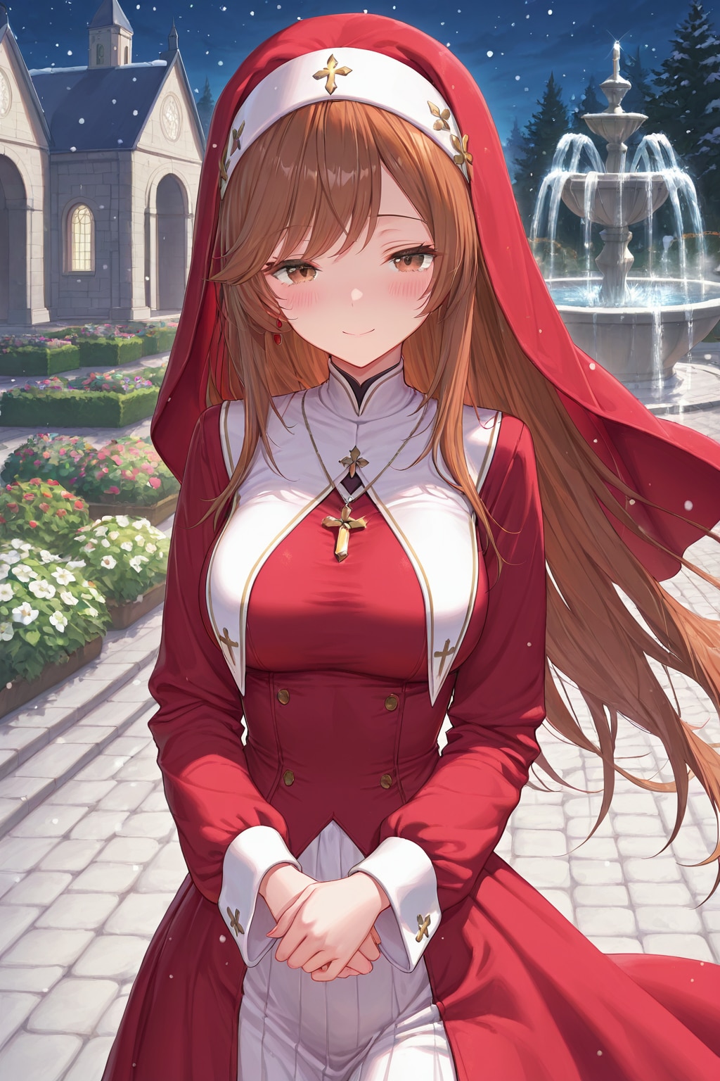 サンタ風シスター