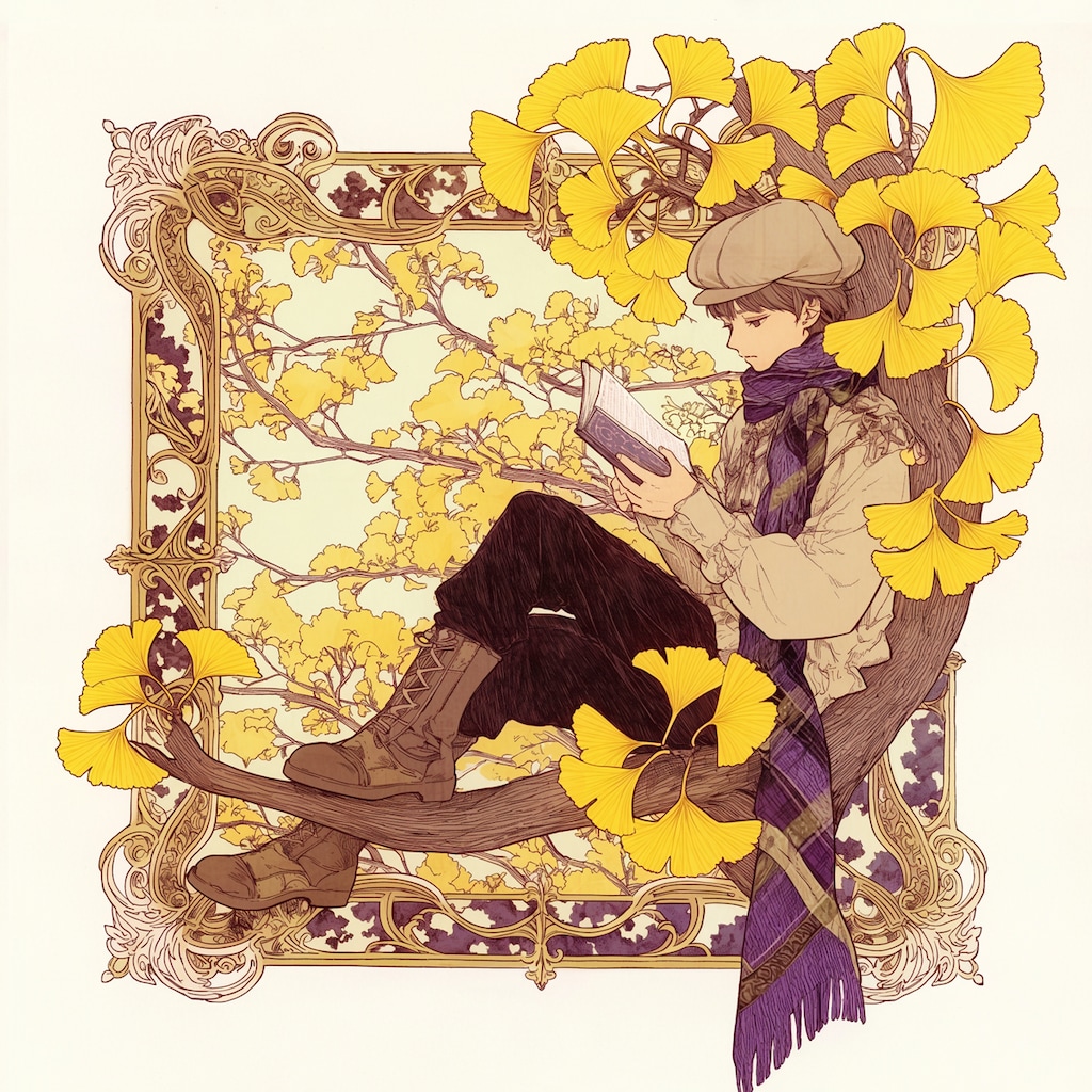 銀杏の森