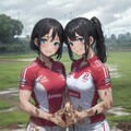 🏉泥まみれの女子ラグビー 67 3枚目