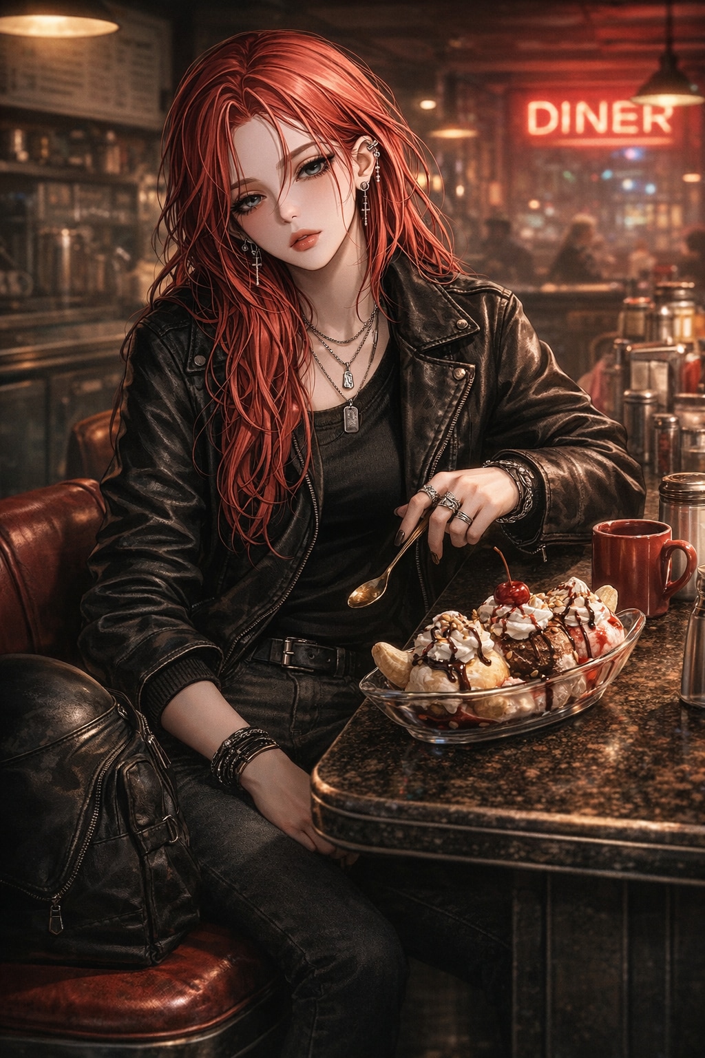 十朱リラは、ガチな夜に、ガチな甘さを求めにきた。