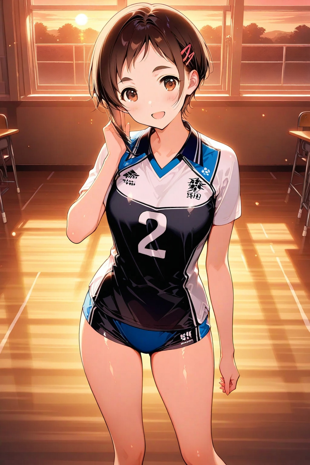 バレーボール部の子💞✨