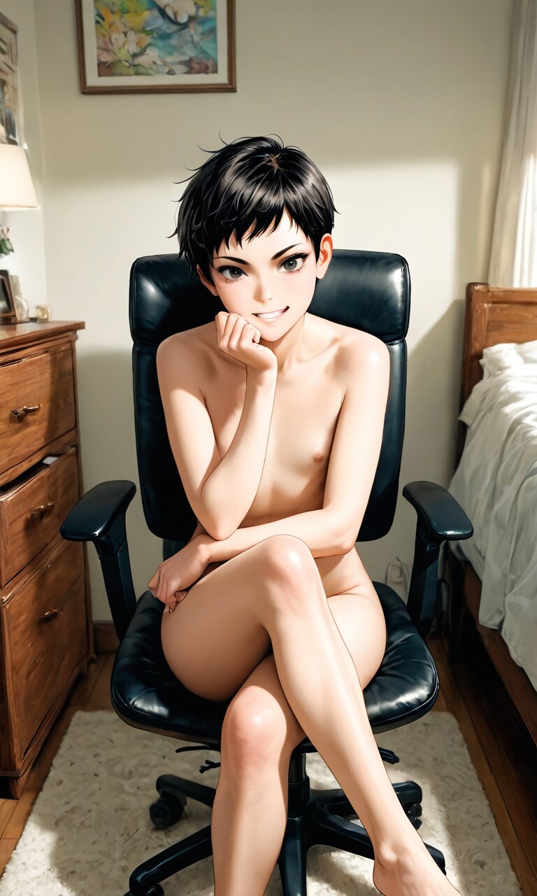 目が泳いでるね。どうかしたかい？