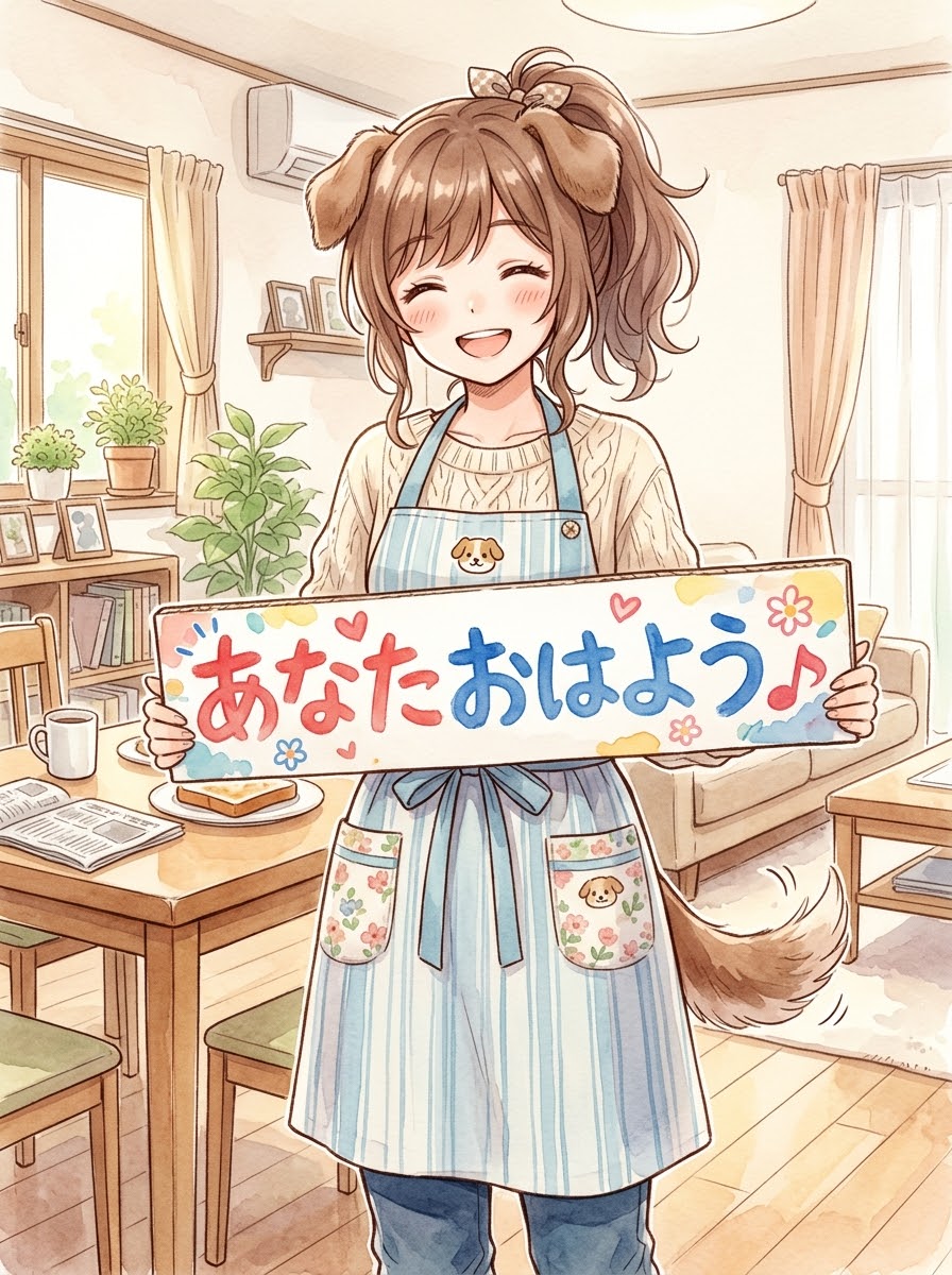 あなた おはよう♬ | の人気AIイラスト・グラビア