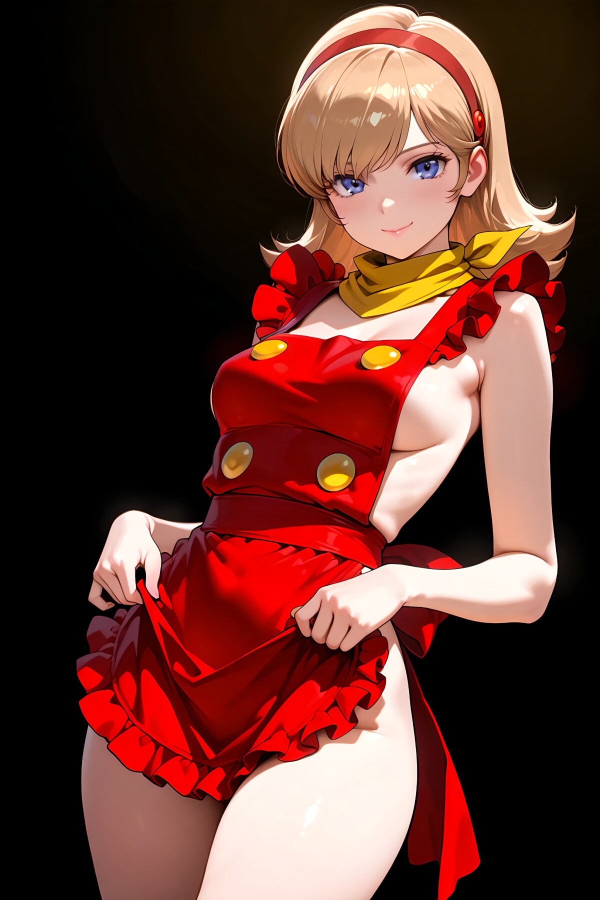 Naked Apron "RED"