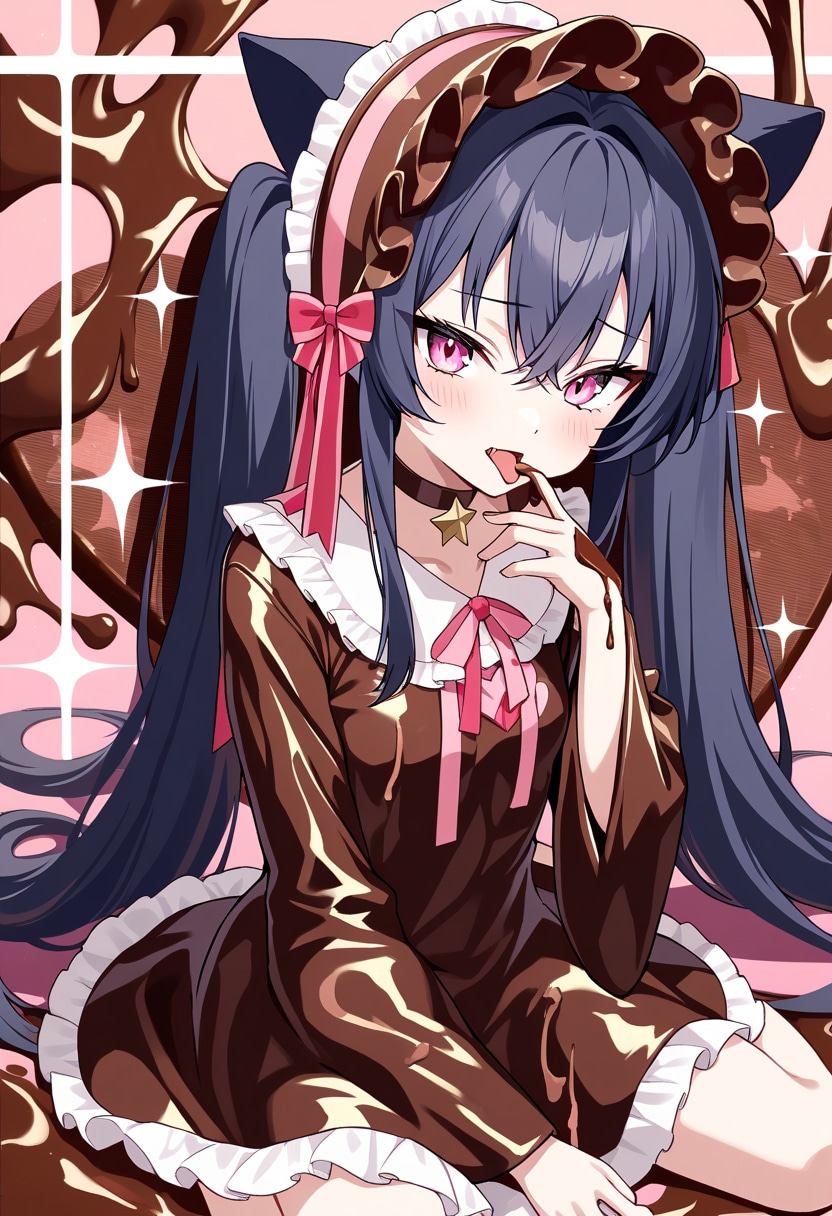 うちの子たちのチョコレート衣装