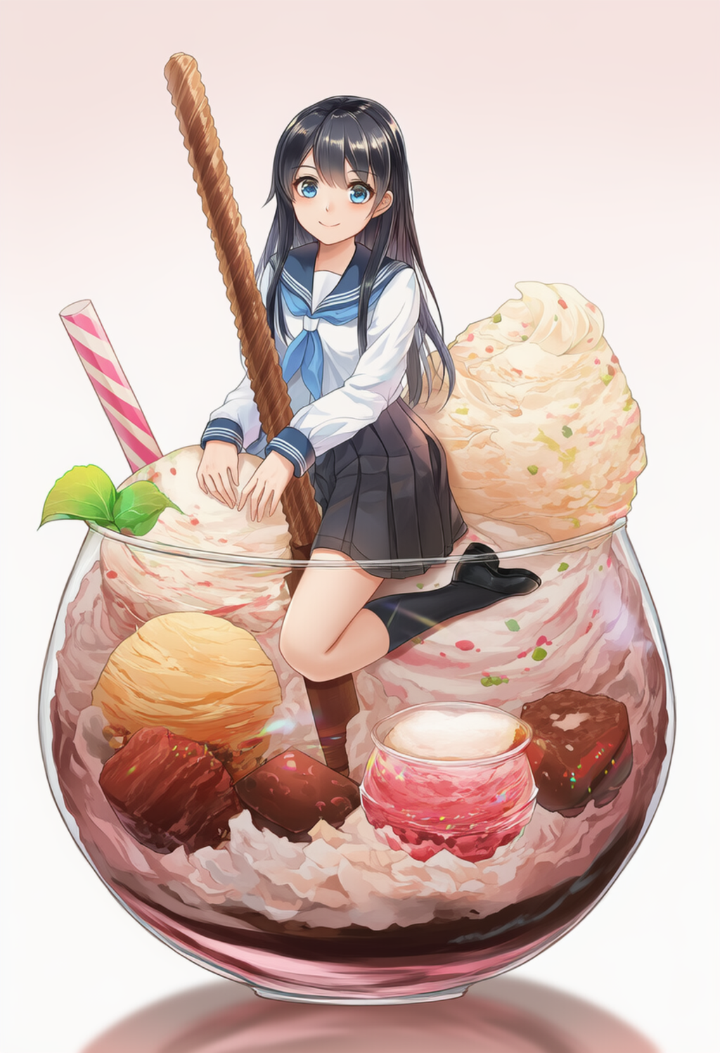 特製アイスを召し上がれ💛