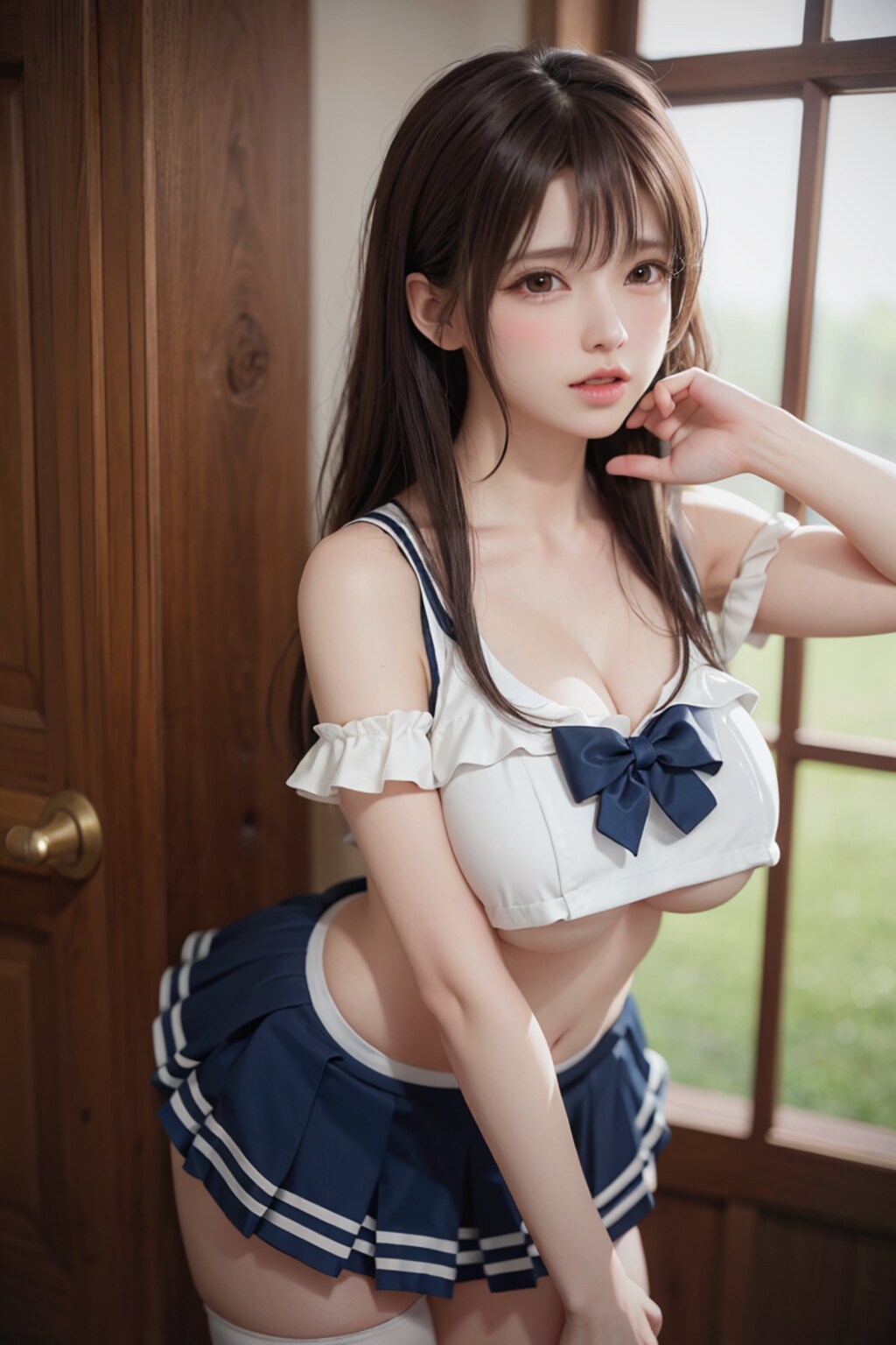 作品1090：制服少女