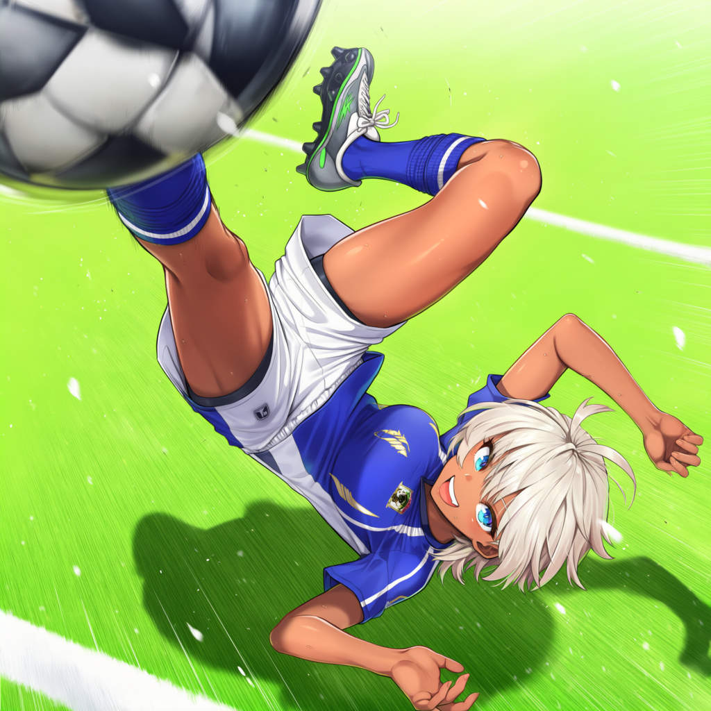 オーバーヘッドシュートだー！！