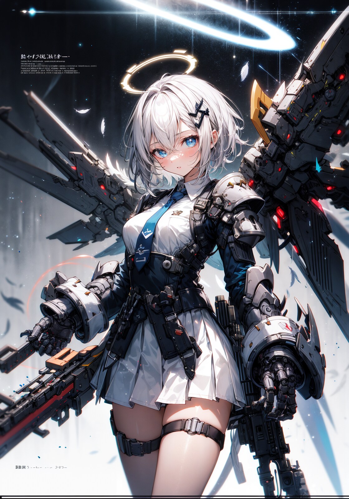 武装天使 | の人気AIイラスト・グラビア