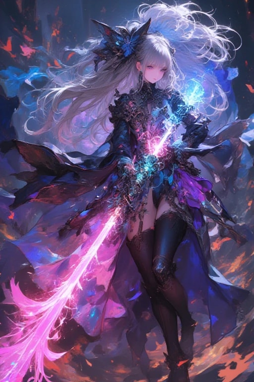 戦火を纏う美少女