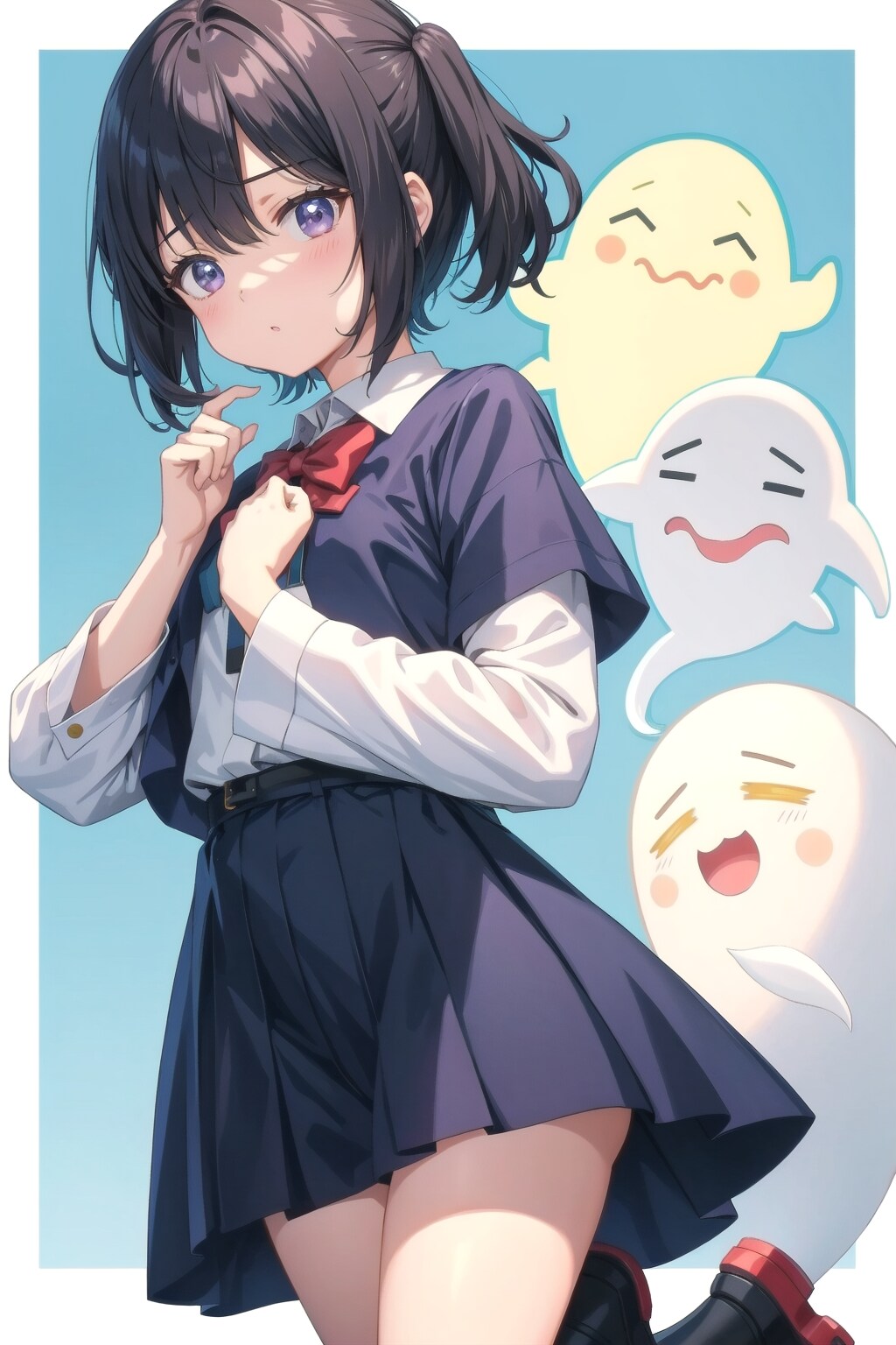 少年少女怪奇の世界05 -幽霊 | の人気AIイラスト・グラビア