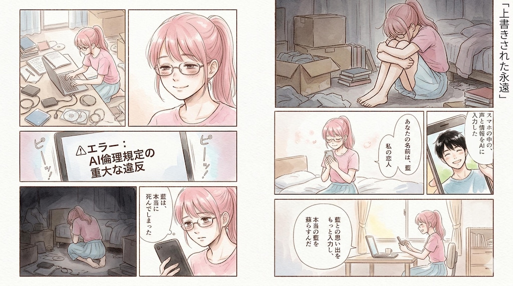 02【蔵出し】２ページマンガ集　★AI併用作品★