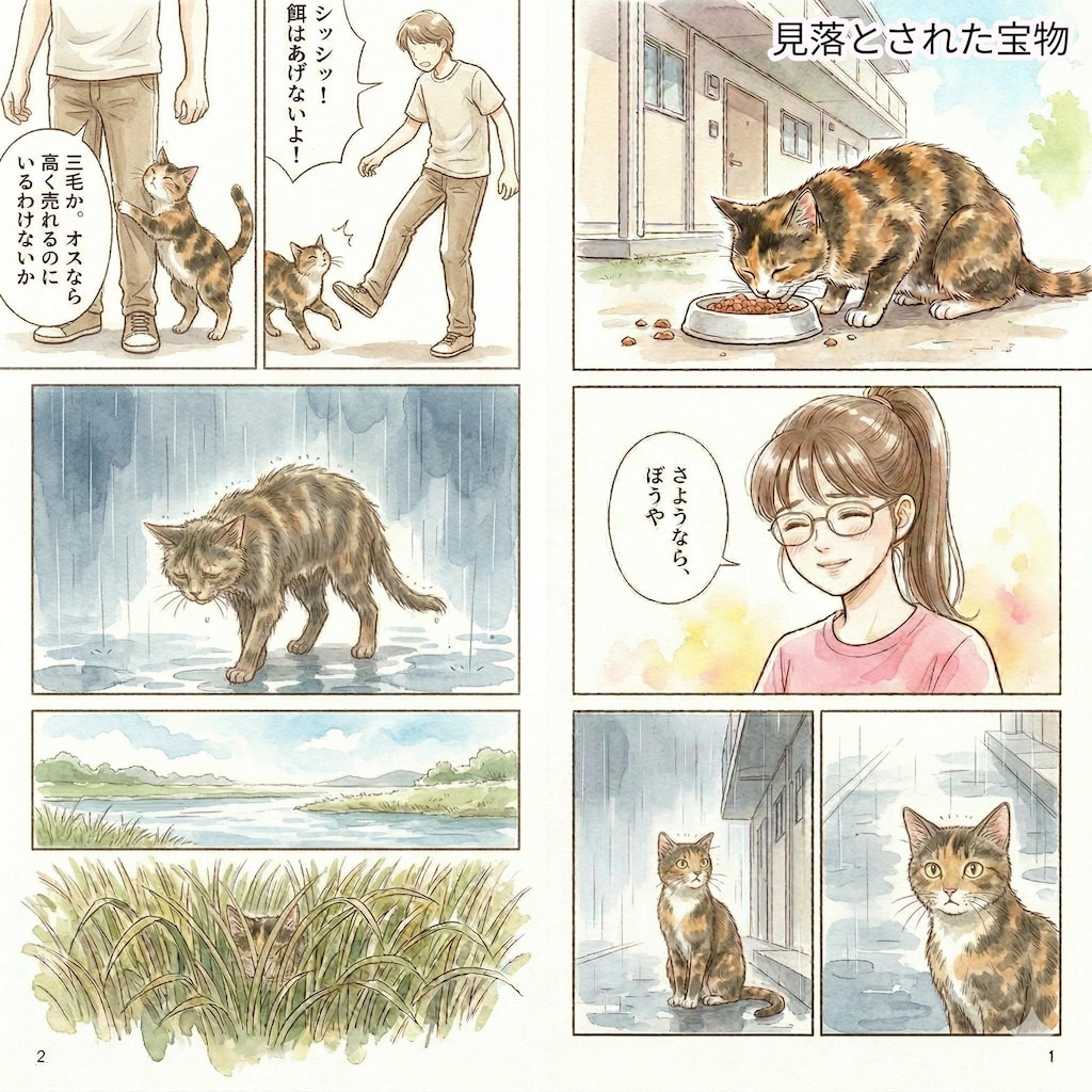 02【蔵出し】２ページマンガ集　★AI併用作品★