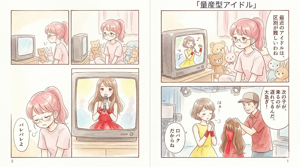02【蔵出し】２ページマンガ集　★AI併用作品★