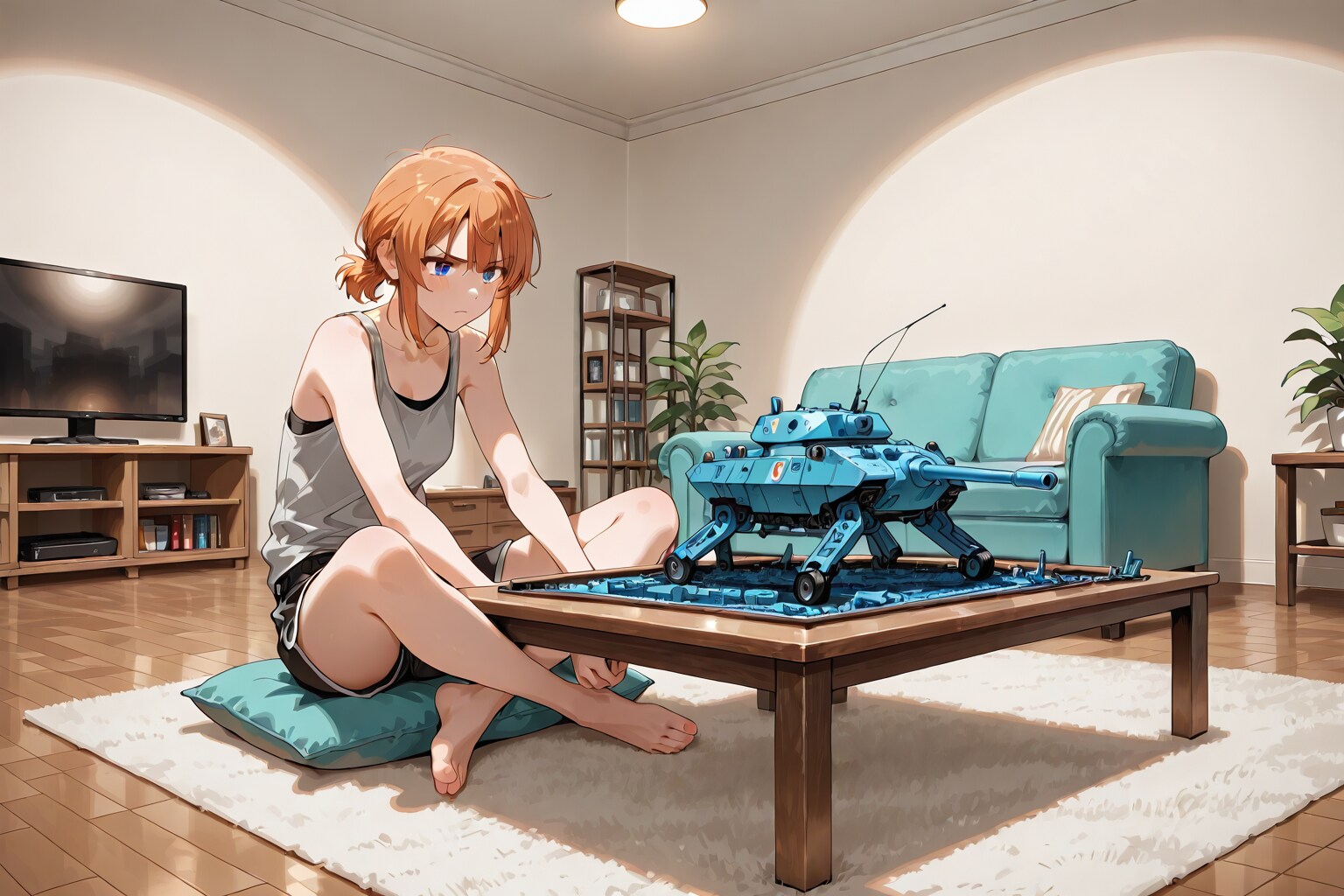 プラモデル女子