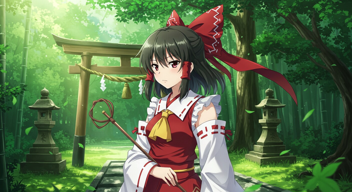 博麗霊夢 | の人気AIイラスト・グラビア