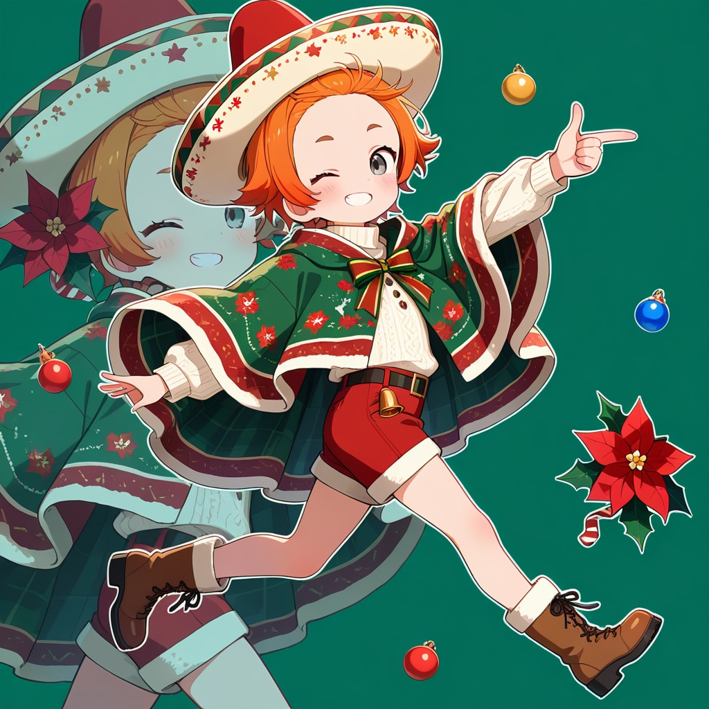 ﾁｮｯﾄ個性的なサンタ衣装②Ｂ