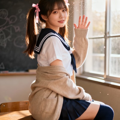 Seedreamで萌え袖