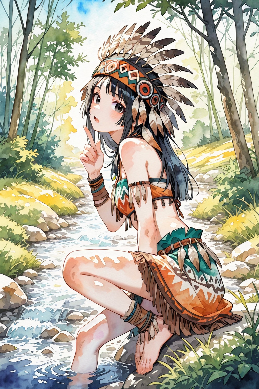 大草原の空の下９５