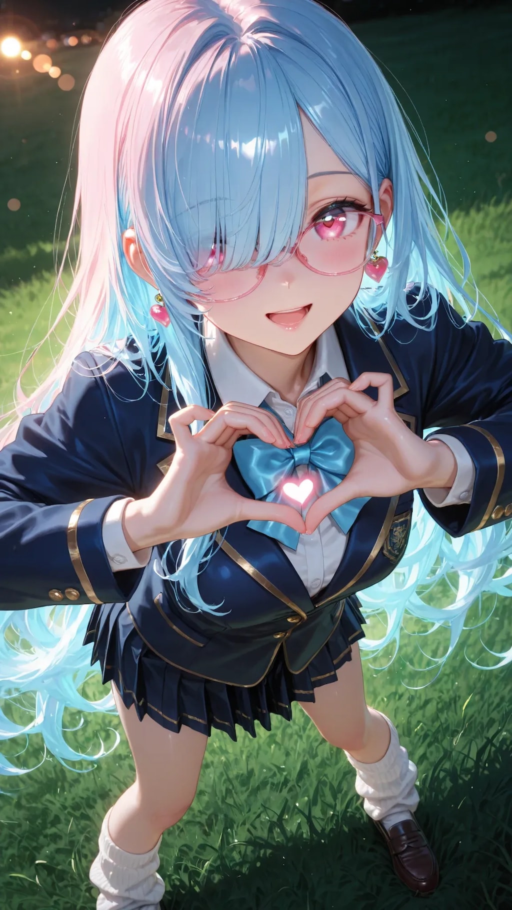 上から決めポーズ