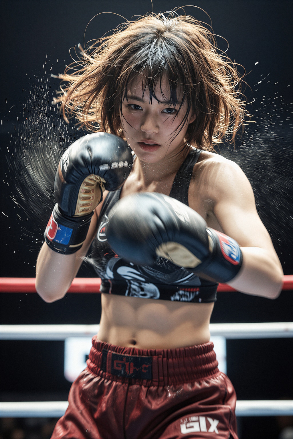 戦う女性
