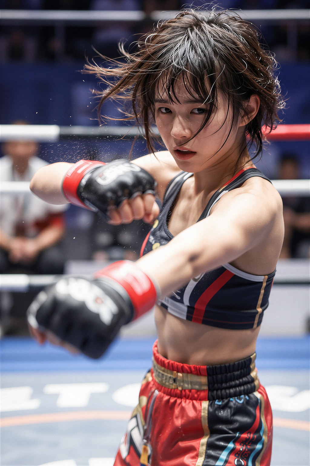 戦う女性