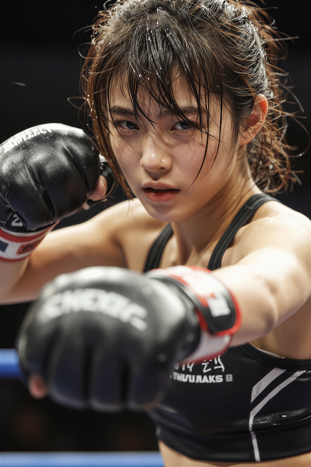 戦う女性