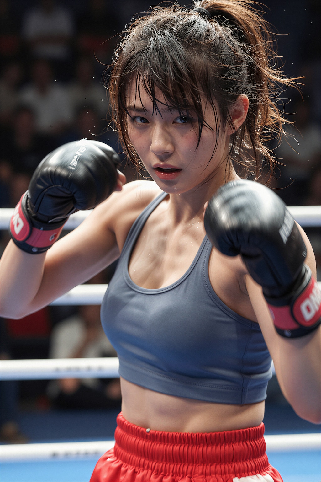 戦う女性