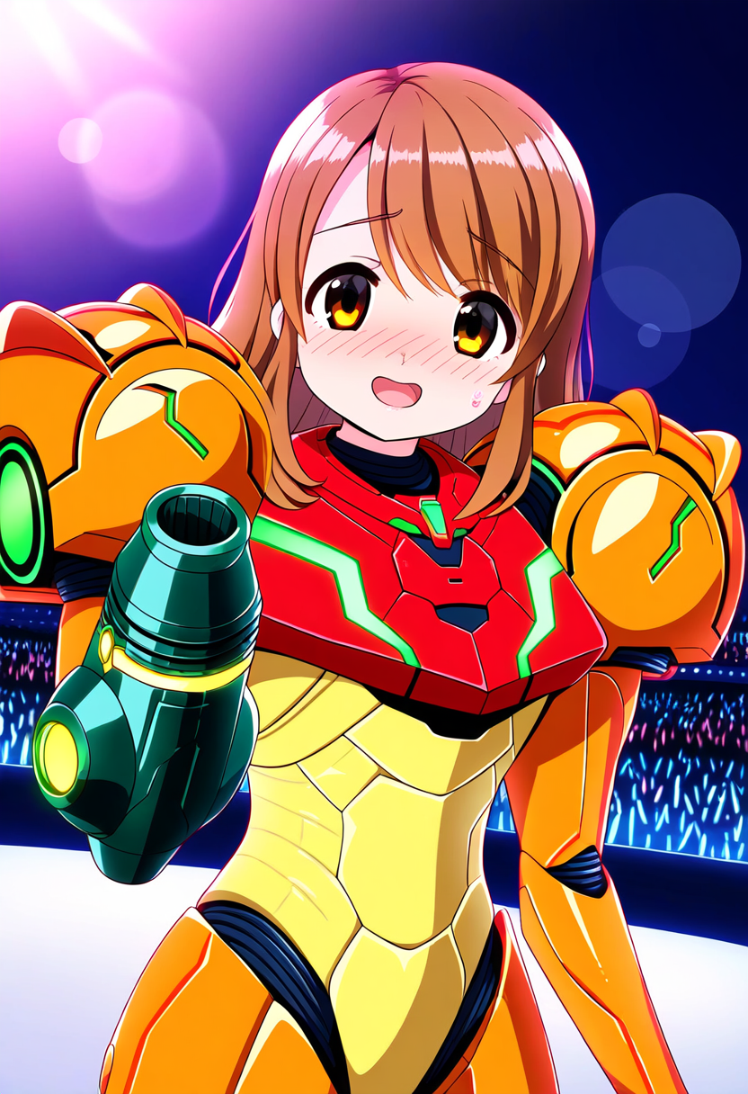 サムスのコスプレをした朝比奈みくる