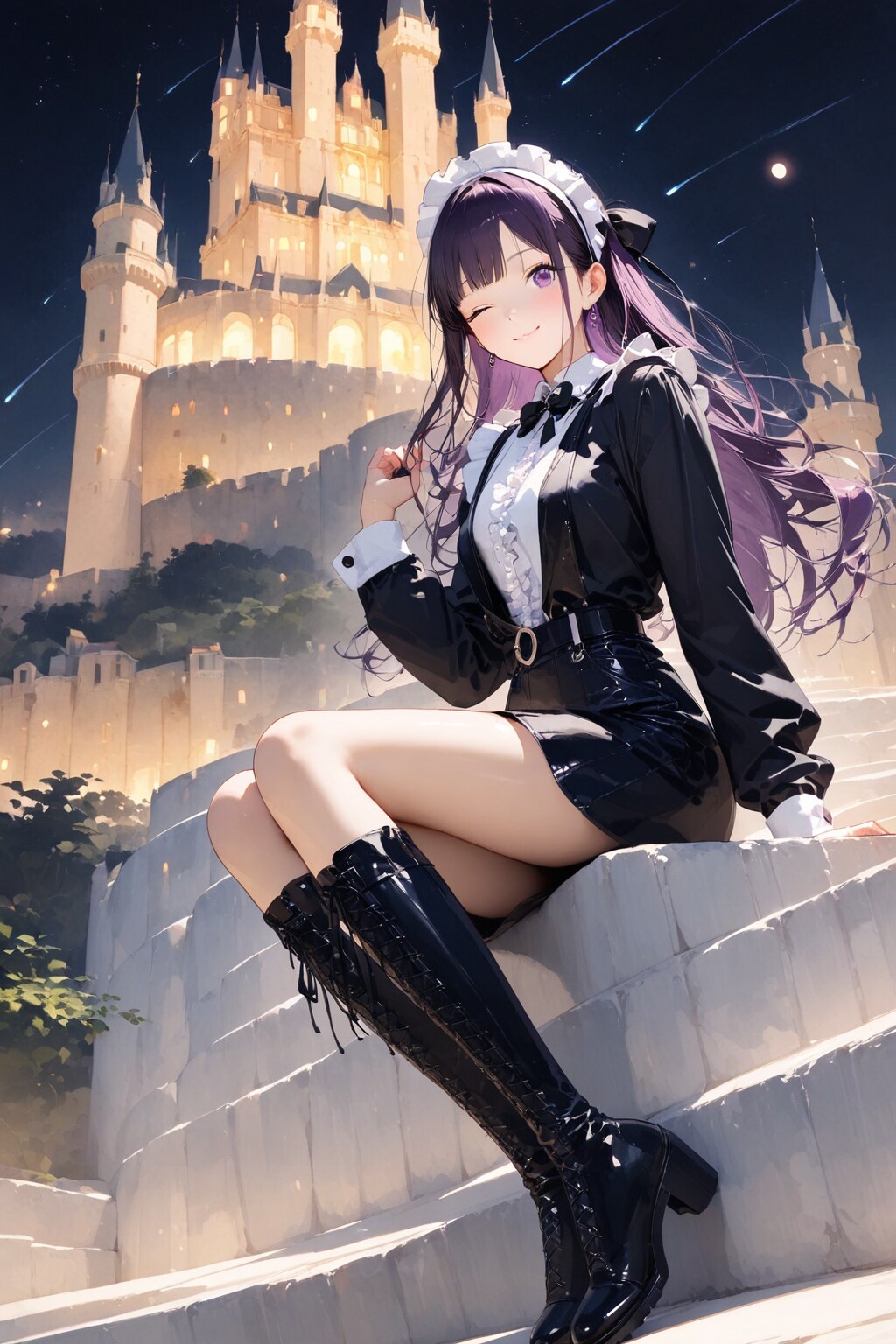 わぁ〜❤️なんて素敵なお城かしら❤️もしかしたらこのお城❗️穴場スポットだったりして❤️