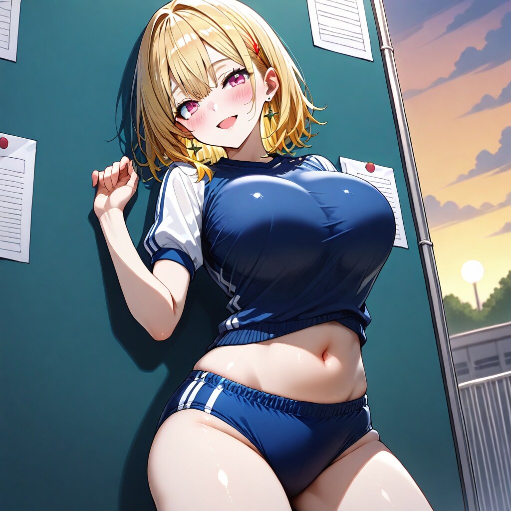 ブルマ女子の誘惑