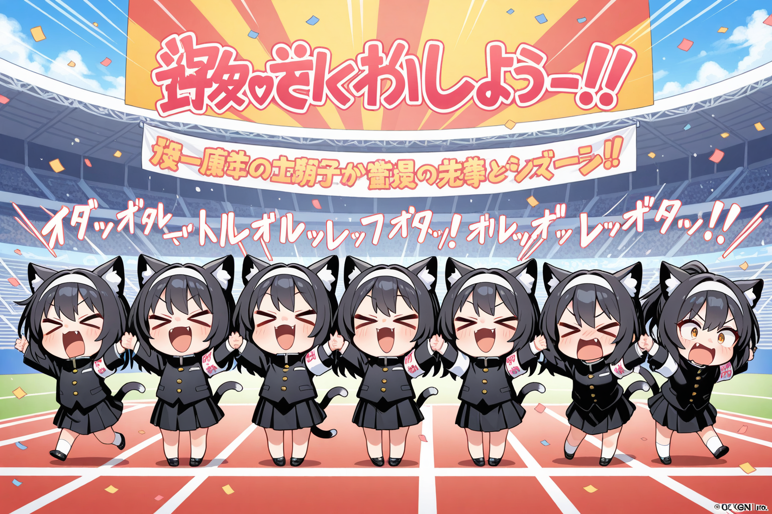 ちちぷいるーきーずおうえんだん！！ | の人気AIイラスト・グラビア