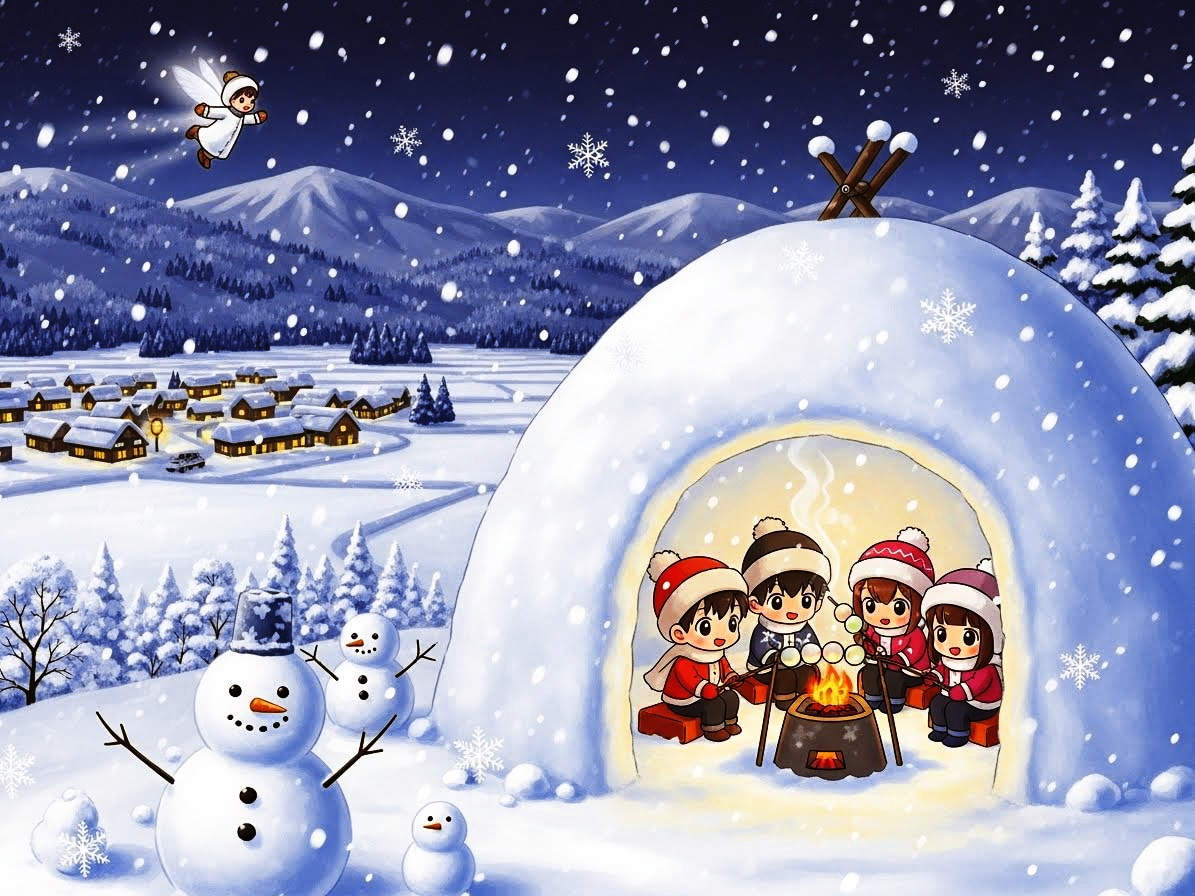 かまくら | の人気AIイラスト・グラビア