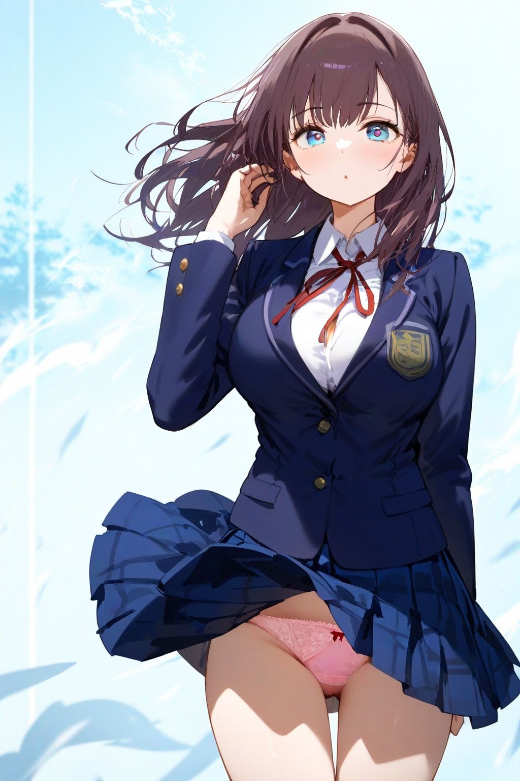 よそ行きのパープルブラウンちゃん