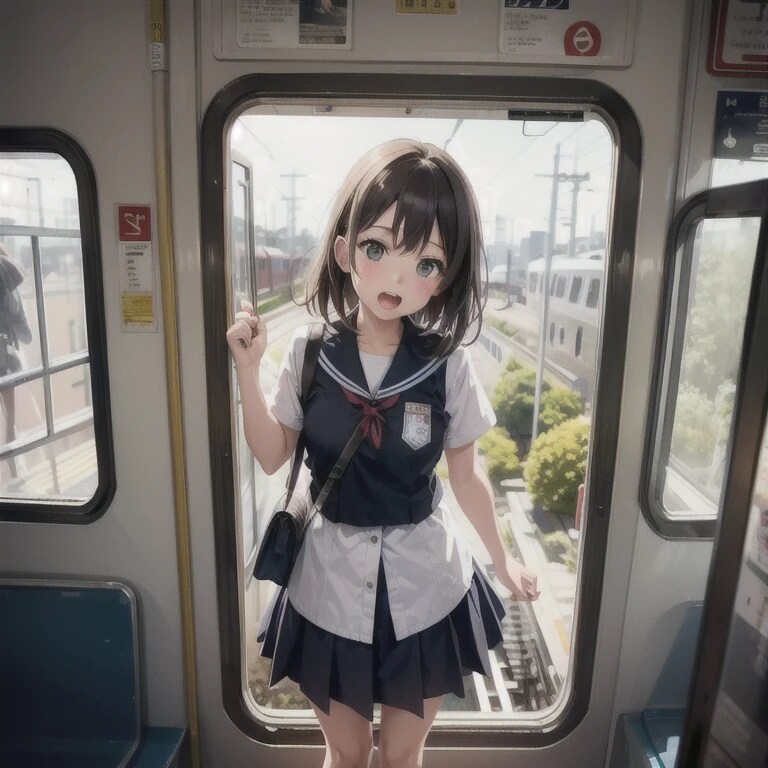 お兄ちゃんが乗ってた後ろの車両　行き先違ったんだね～ｗ