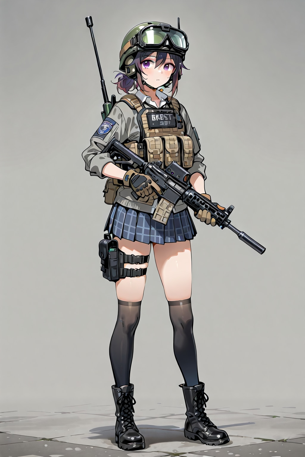 武装したJK