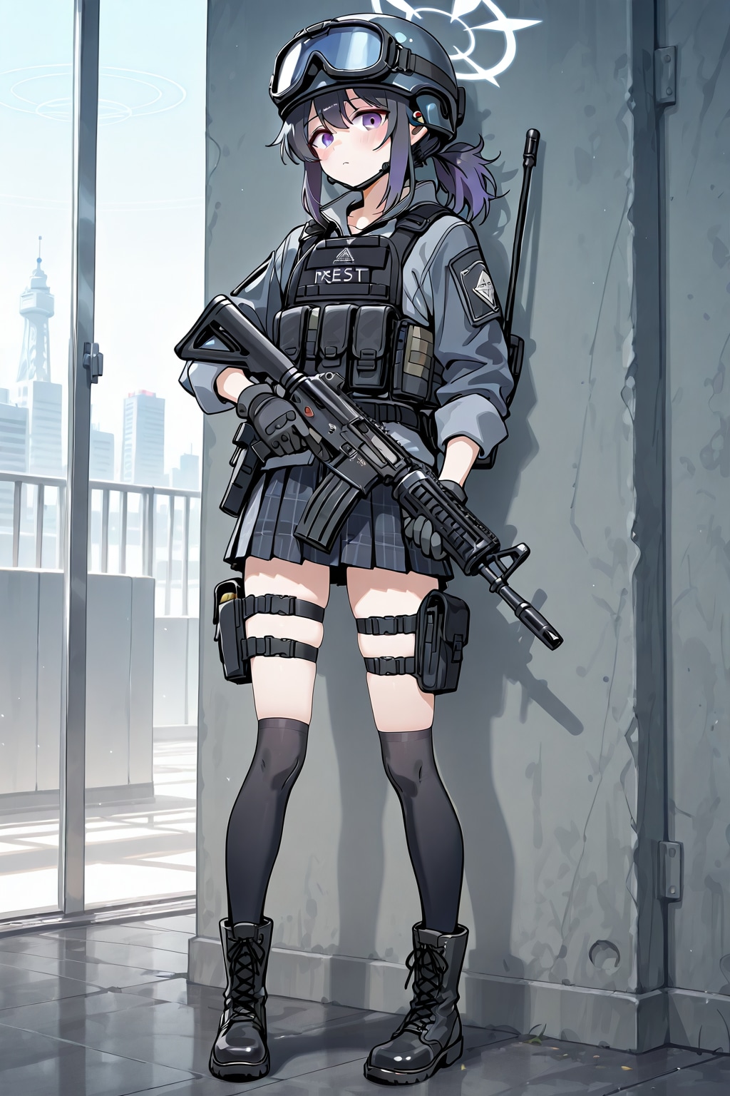 武装したJK